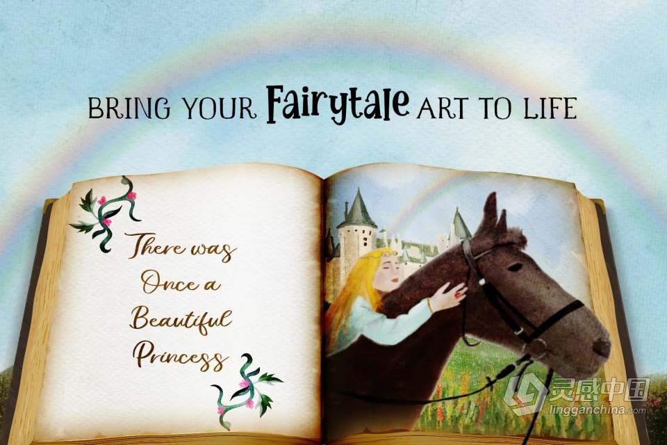 【Procreate笔刷】儿童插图故事书Procreate笔刷画笔 Storybook Kit For Procreate  灵感中国网 www.lingganchina.com