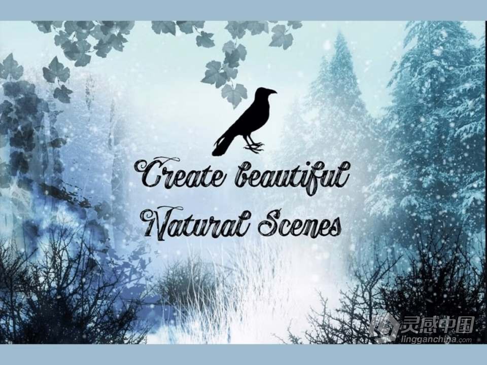 【Procreate笔刷】森林故事画笔套装Procreate笔刷 Forest Tales Procreate Brushes  灵感中国网 www.lingganchina.com