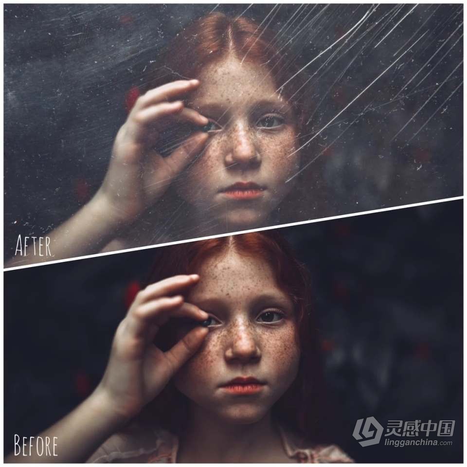 15张复古仿旧灰尘划痕胶片摄影合成特效照片叠加素材 Dust And Scratches Film Overlays  灵感中国网 www.lingganchina.com
