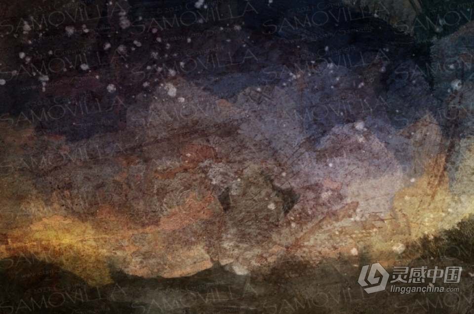 10款深色仿古粗糙肮脏腐蚀金属锈迹艺术纹理图片素材 Distressed Dark Textures  灵感中国网 www.lingganchina.com
