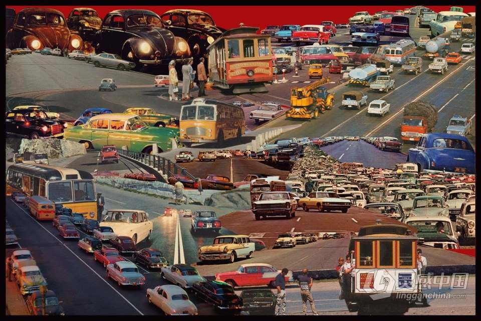 1000+超现实复古拼贴艺术合成设计PSD + PNG创意素材 Surreal Collage Art Creator 1000+  灵感中国网 www.lingganchina.com