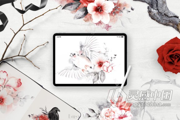 150种各类童话水彩手绘动物花卉插画艺术图案PNG图片素材合集 Whimsical Fairy Tale Collection  灵感中国网 www.lingganchina.com