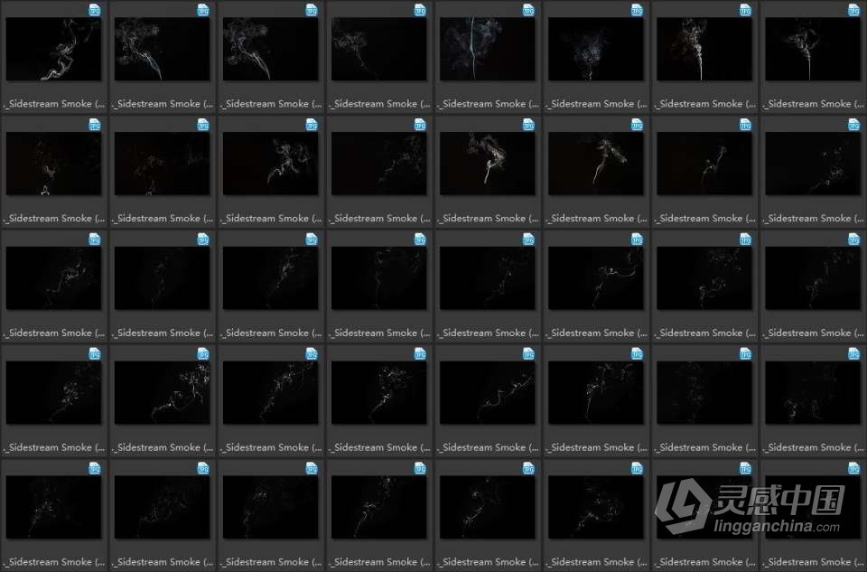 121张环境肖像摄影多角度合成烟雾创意叠加图片素材 PROEDU – Sidestream Smoke Overlays  灵感中国网 www.lingganchina.com