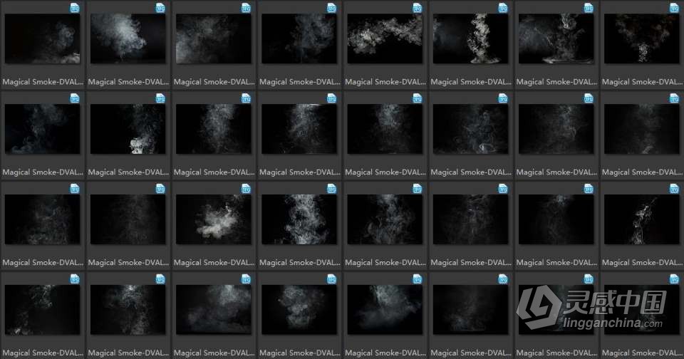 45张魔法烟雾叠加增强效果摄影后期合成素材 PROEDU – Magical Smoke Enhancement FX Overlays  灵感中国网 www.lingganchina.com