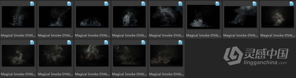 45张魔法烟雾叠加增强效果摄影后期合成素材 PROEDU – Magical Smoke Enhancement FX Overlays  灵感中国网 www.lingganchina.com