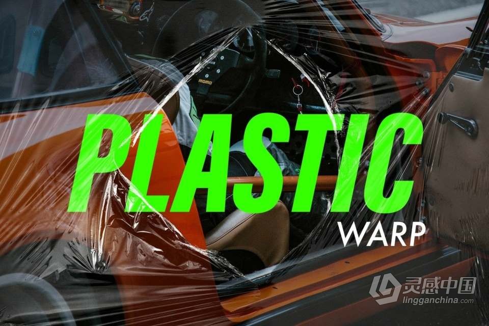 50张透明薄膜保鲜膜塑料膜纹理背景设计后期合成素材 50+ Plastic Wrap Texture Background  灵感中国网 www.lingganchina.com