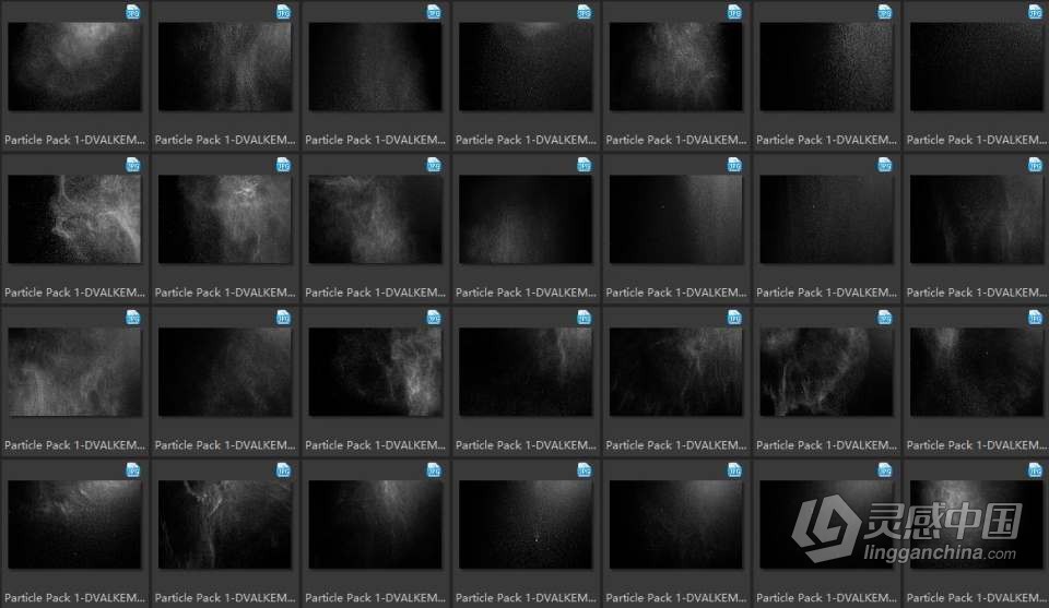 100种摄影后期修图合成独特的粒子砂砾特效叠加素材包 PROEDU – Particle Pack Overlays  灵感中国网 www.lingganchina.com