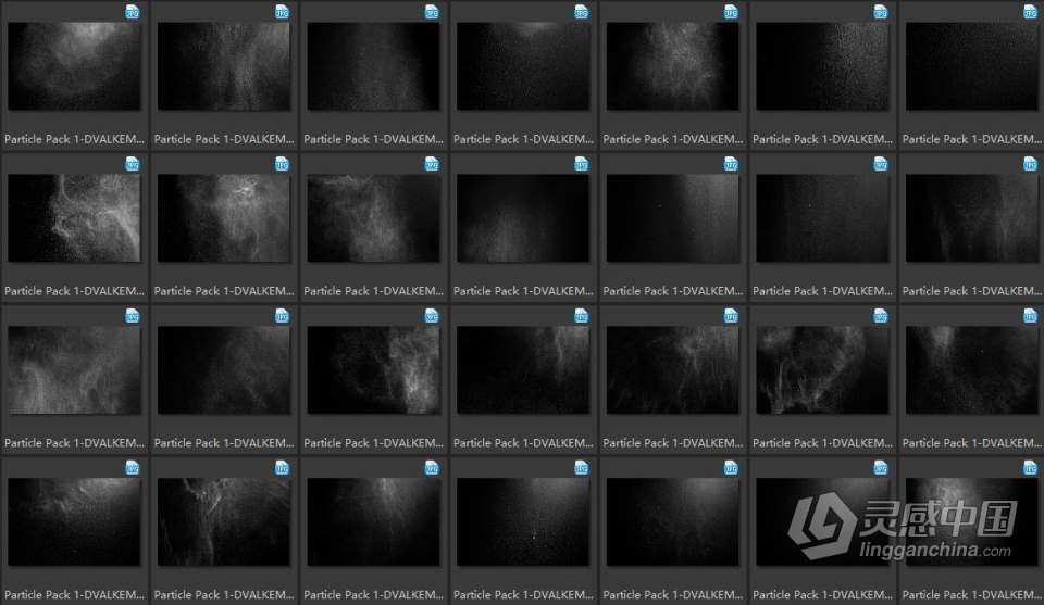 100种摄影后期修图合成独特的粒子砂砾特效叠加素材包 PROEDU – Particle Pack Overlays  灵感中国社区 www.lingganchina.com