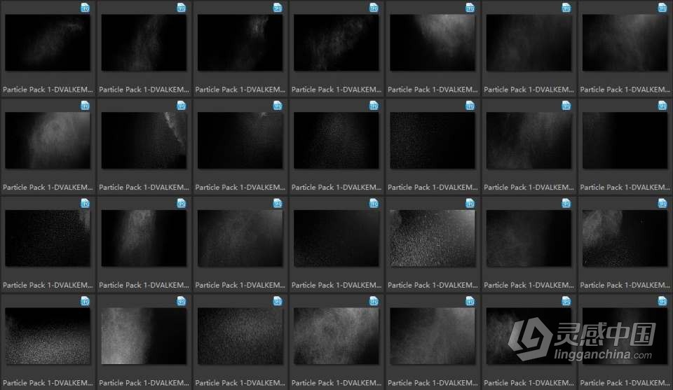 100种摄影后期修图合成独特的粒子砂砾特效叠加素材包 PROEDU – Particle Pack Overlays  灵感中国网 www.lingganchina.com