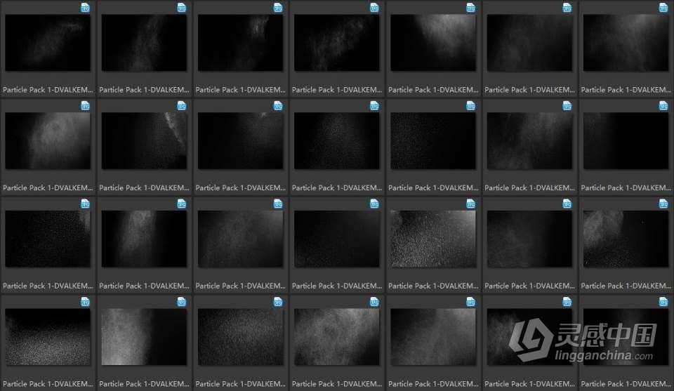 100种摄影后期修图合成独特的粒子砂砾特效叠加素材包 PROEDU – Particle Pack Overlays  灵感中国社区 www.lingganchina.com
