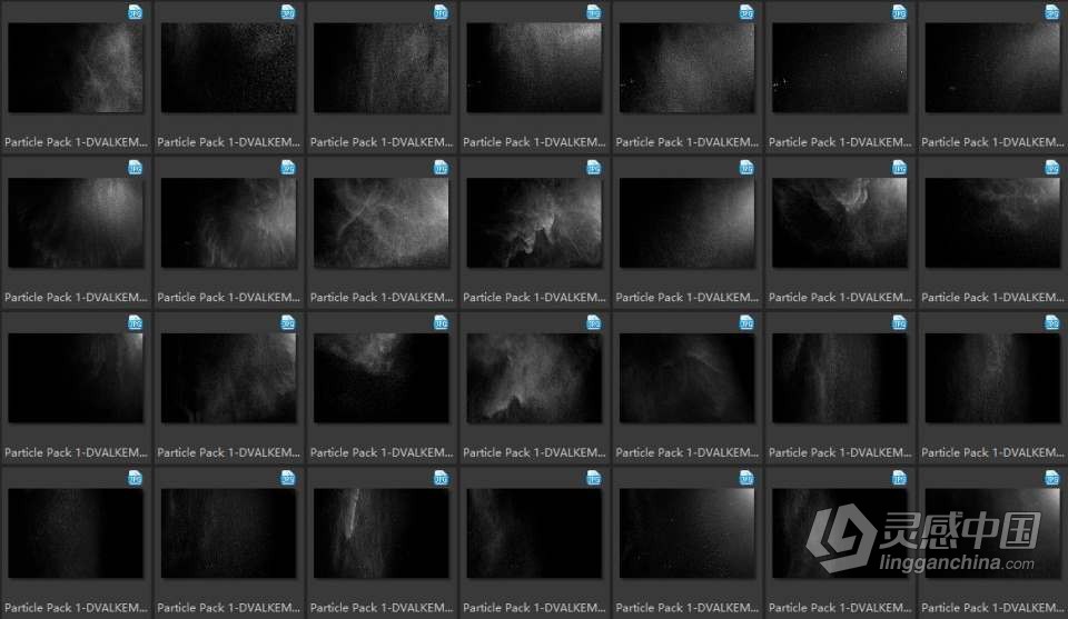 100种摄影后期修图合成独特的粒子砂砾特效叠加素材包 PROEDU – Particle Pack Overlays  灵感中国社区 www.lingganchina.com