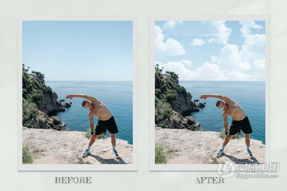 42张摄影后期合成高清天空云彩云层纹理叠加合成素材 Real Cloud Overlay Photoshop Effects  灵感中国网 www.lingganchina.com