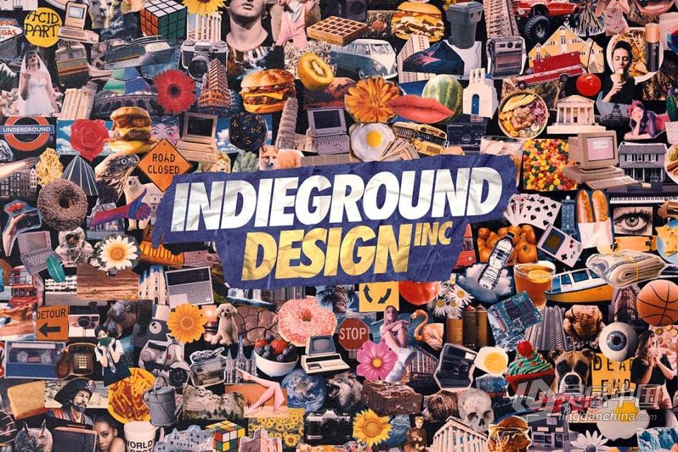 1260+老式复古杂志书籍印刷品拼贴剪切PNG元素合集 Indieground – Collage Elements  灵感中国网 www.lingganchina.com
