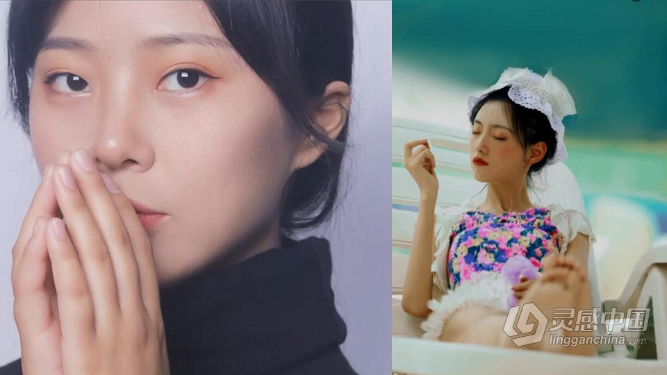 潘呀潘潘第三期神明少女前后期摄影教程  灵感中国网 www.lingganchina.com