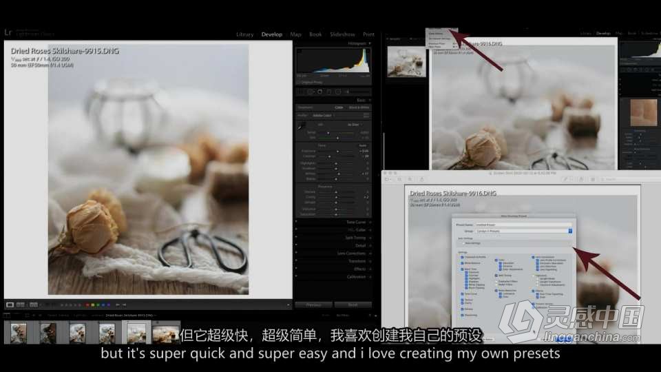摄影师 Carolyn Watson 自然光静物产品图像摄影教程 中英字幕  灵感中国网 www.lingganchina.com