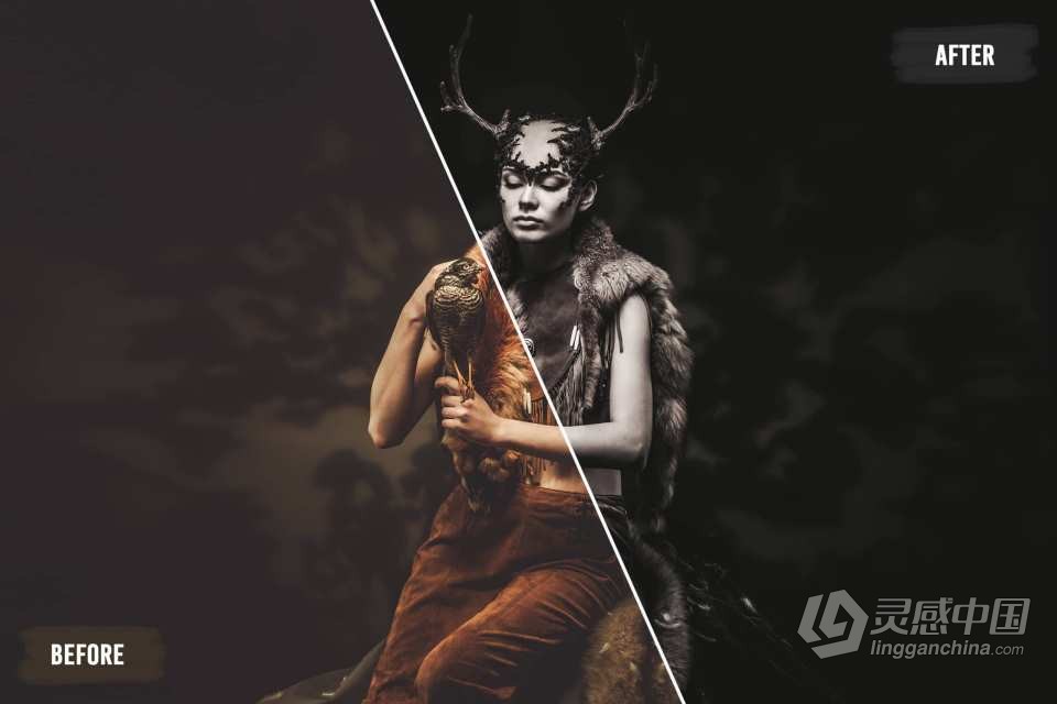 2000款华丽多样化电影级风格化调色LUT预设包合集 2000 Filmmaking LUTs and Presets Bundle  灵感中国网 www.lingganchina.com