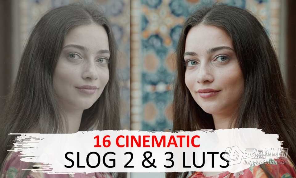 Sony索尼系列相机Slog2和Slog3用常Vlog电影LTUS调色预设 Slog2、Slog2视频调色预设  灵感中国网 www.lingganchina.com