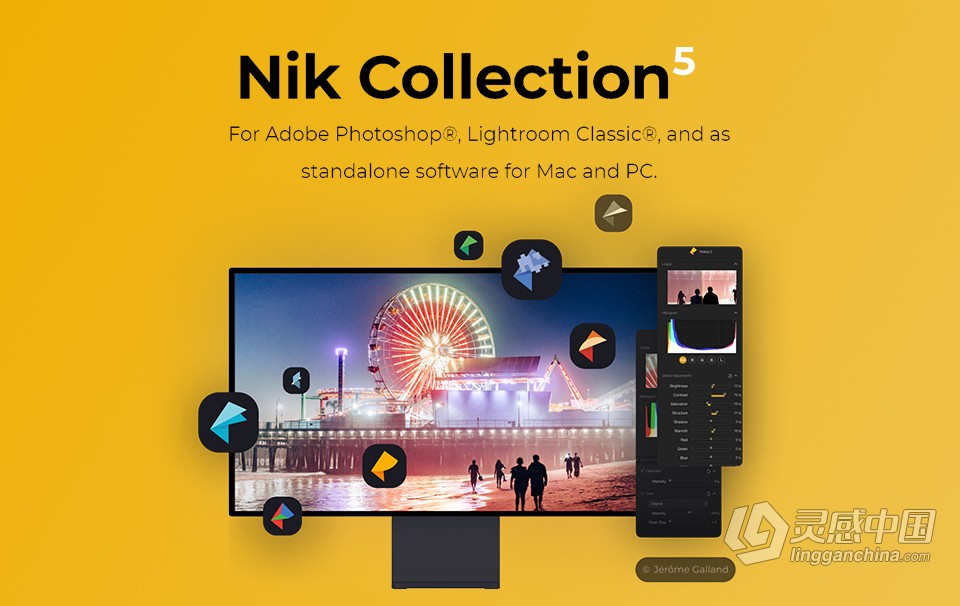 Nik Collection 5.4.0 中文激活版 Nik插件滤镜套装 Win版本下载  灵感中国网 www.lingganchina.com