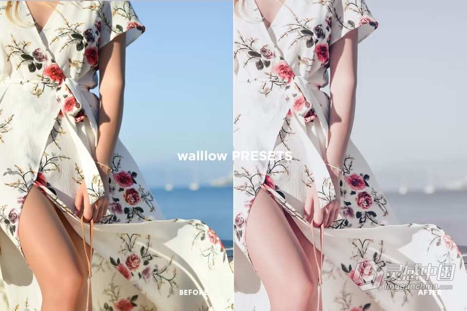 妆容人像修饰调色LR预设 SKIN TONE Lightroom Mobile &amp; Desktop Presets  灵感中国网 www.lingganchina.com