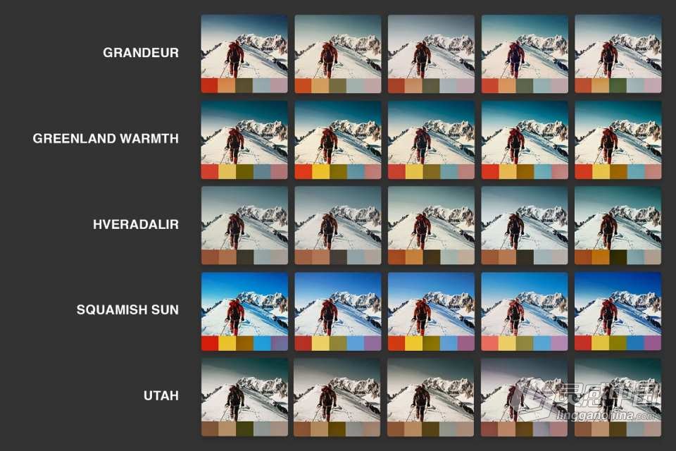 25个旅拍登山探险电影风光Lightroom预设和电影短视频LUT预设  灵感中国网 www.lingganchina.com