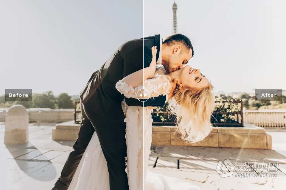 巴黎秋季人像后期调色Lightroom预设 Fall in Paris Pro Lightroom Presets  灵感中国网 www.lingganchina.com