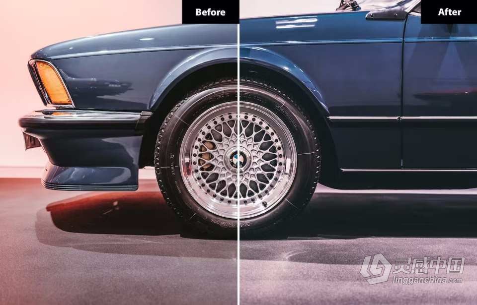 复古汽车后期调色Lightroom预设 9 Retro Automotive Lightroom Presets  灵感中国网 www.lingganchina.com