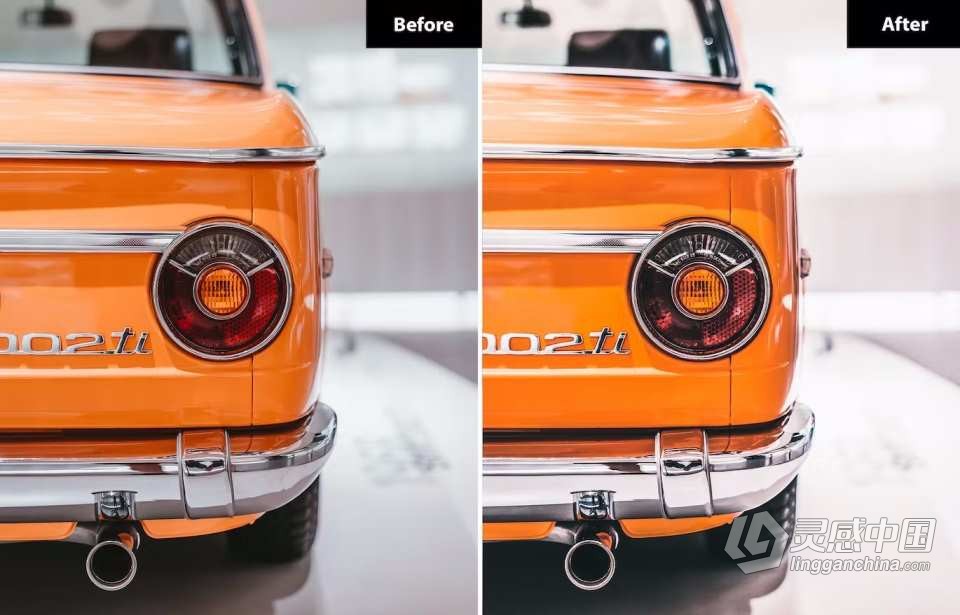 复古汽车后期调色Lightroom预设 9 Retro Automotive Lightroom Presets  灵感中国网 www.lingganchina.com