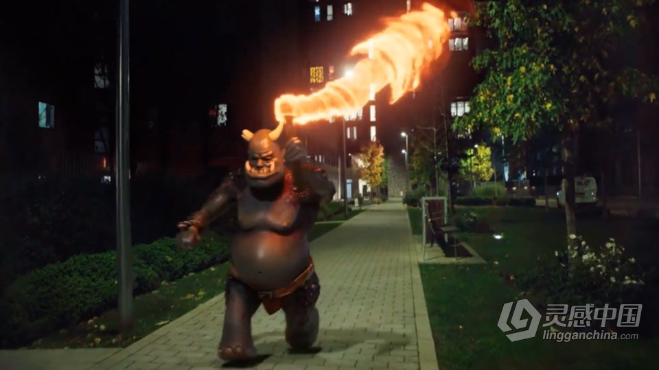Blender现实与CG结合特效制作视频教程  灵感中国网 www.lingganchina.com