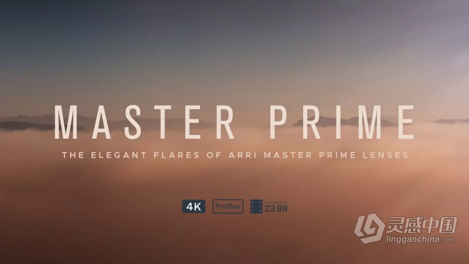 4K视频素材-50组镜头光晕耀斑叠加动画视频素材 Master Prime Lens Flares  灵感中国网 www.lingganchina.com