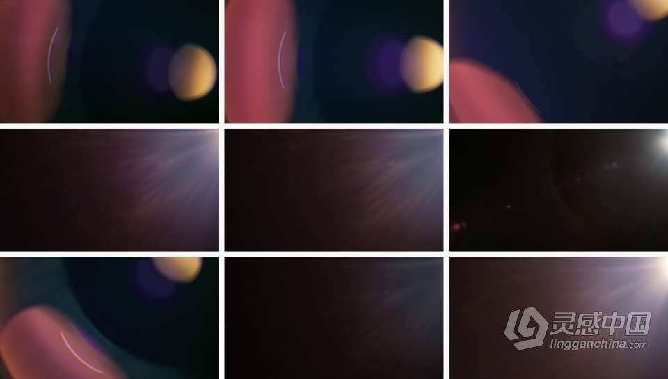 4K视频素材-50组镜头光晕耀斑叠加动画视频素材 Master Prime Lens Flares  灵感中国网 www.lingganchina.com