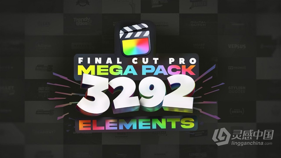 LenoFX FCPX插件大合集包括89个插件3071效果有转场特效字幕  灵感中国网 www.lingganchina.com