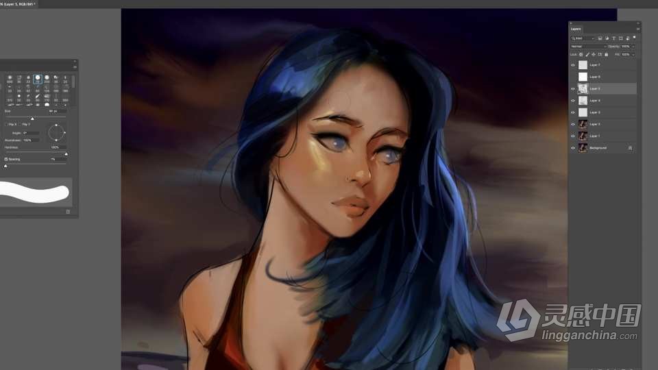 RossDraws数字绘画训练营大师班视频课程合集  灵感中国网 www.lingganchina.com