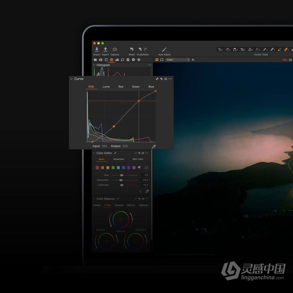 飞思软件RAW图像编辑软件 Capture One 22 Pro 15.4.2.12 for Mac 中文激活版下载  灵感中国网 www.lingganchina.com