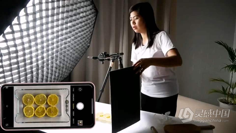 iPhone手机摄影-DIY创意产品摄影布光构图造型教程 中英字幕  灵感中国网 www.lingganchina.com