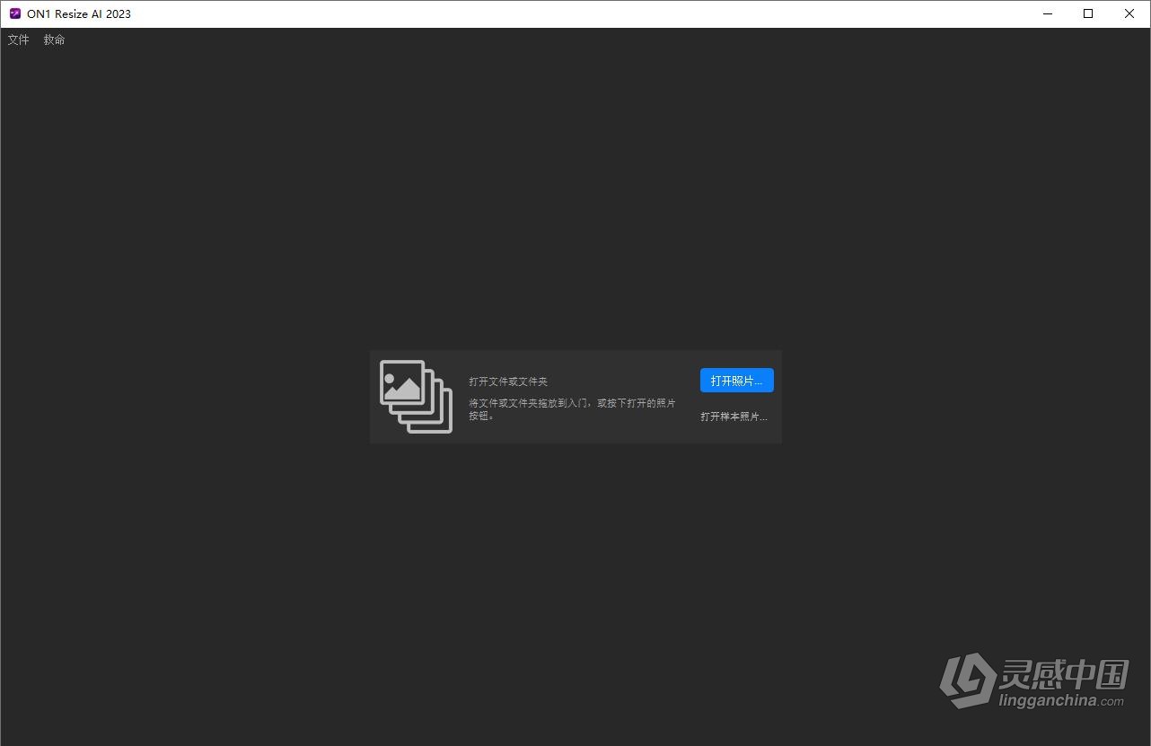 Ai智能图片无损放大打印软件 ON1 Resize AI 2023.5 v17.5.1.14028 中文版 Win版本下载  灵感中国网 www.lingganchina.com