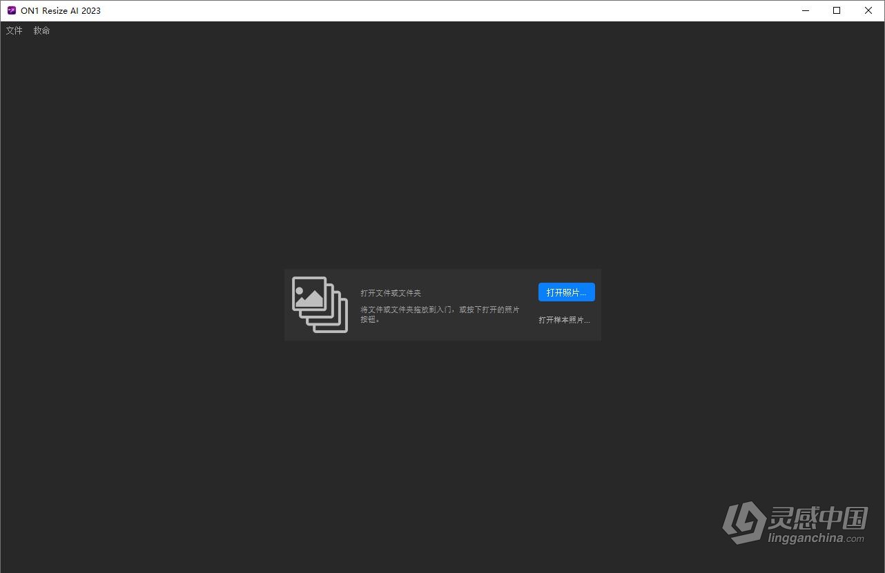 Ai智能图片无损放大打印软件 ON1 Resize AI 2023.5 v17.5.0.13897 中文版 Win版本下载  灵感中国社区 www.lingganchina.com