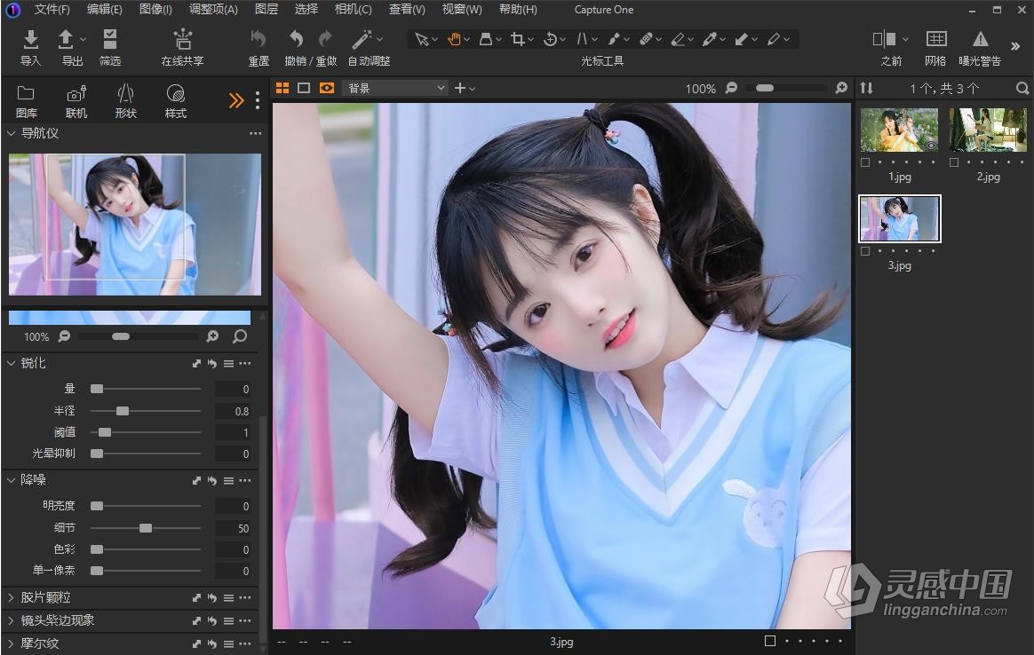 飞思软件RAW图像编辑软件 Capture  One 23 Pro 16.0.1.20 中文版 Win版本下载  灵感中国社区 www.lingganchina.com