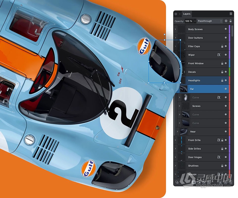 专业矢量图设计软件 Affinity Designer 2.0.3.1688 中文版 WIN版本下载  灵感中国网 www.lingganchina.com