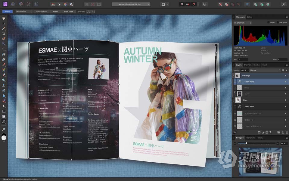 强大的图片编辑软件 Affinity Photo 2.0.3 中文版 Mac版本下载  灵感中国社区 www.lingganchina.com