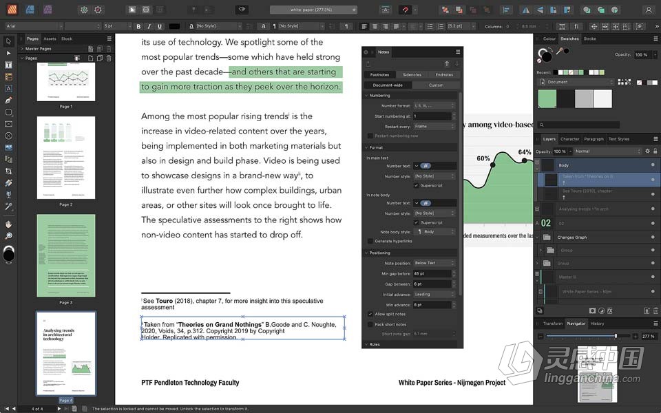 专业出版物排版软件 Affinity Publisher 2.0.3.1688 中文版 WIN版本下载  灵感中国社区 www.lingganchina.com