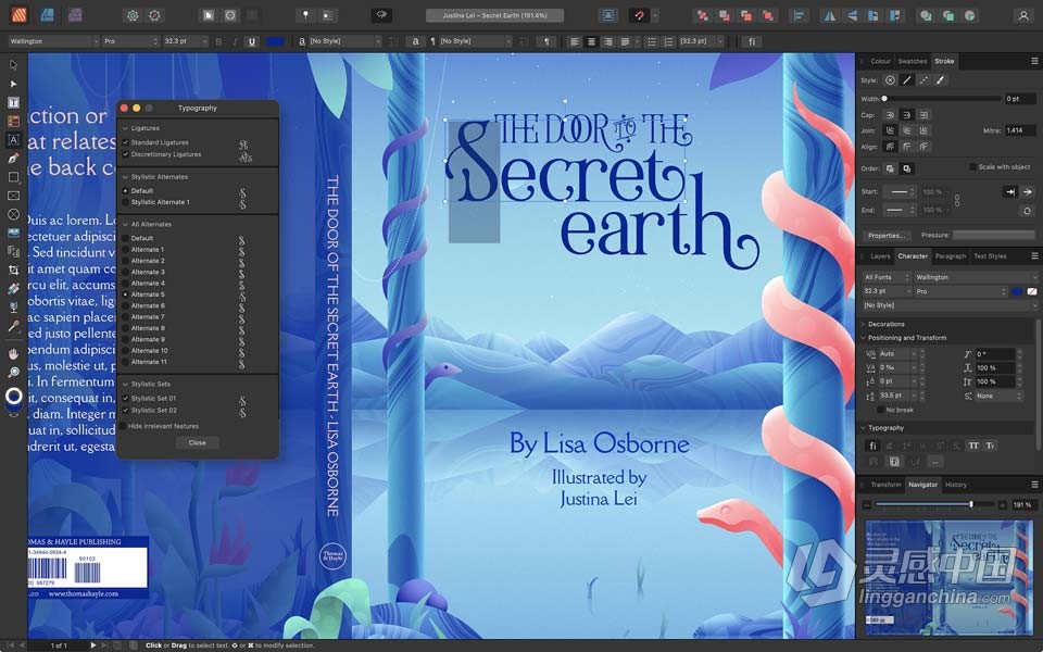 专业出版物排版软件 Affinity Publisher 2.0.3.1688 中文版 WIN版本下载  灵感中国网 www.lingganchina.com