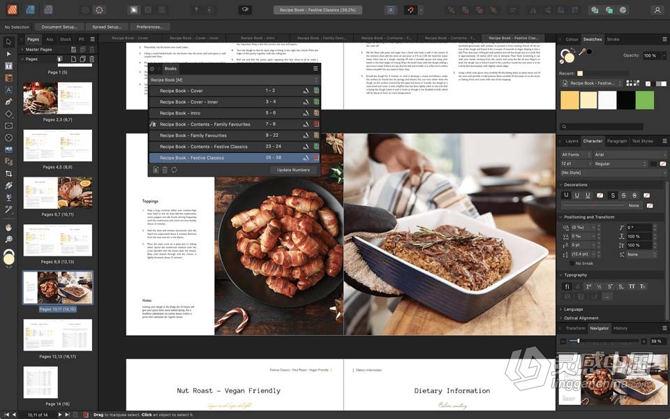 专业出版物排版软件 Affinity Publisher 2.0.3.1688 中文版 WIN版本下载  灵感中国网 www.lingganchina.com