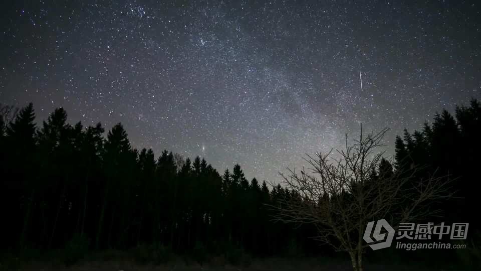 天文银河星空摄影技巧及后期编辑教程附素材 中英字幕  灵感中国网 www.lingganchina.com