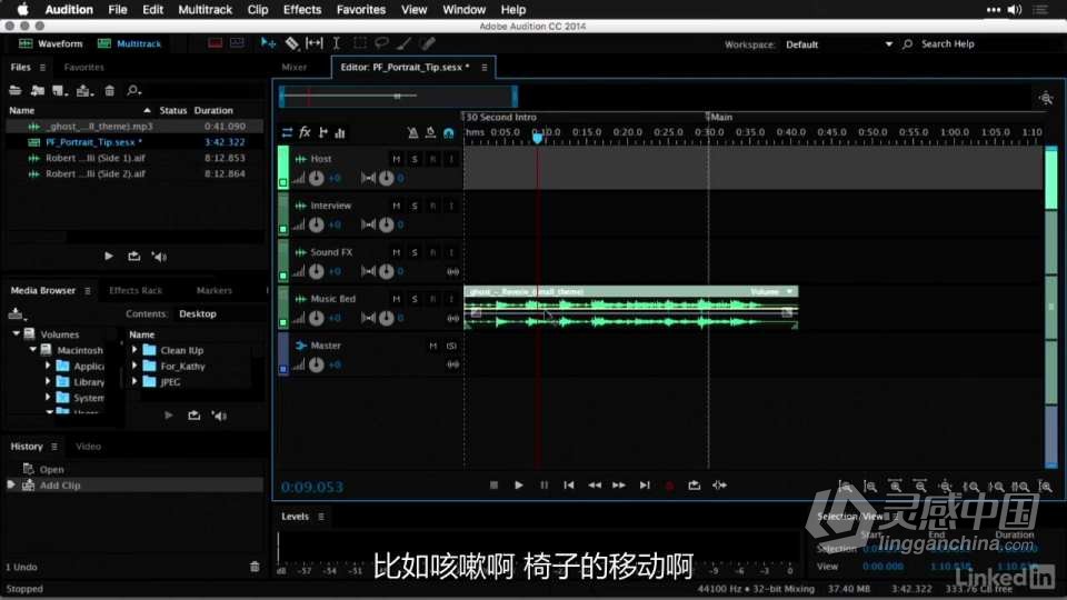 视频制作从拍摄到编辑综合训练视频教程 中文字幕  灵感中国网 www.lingganchina.com