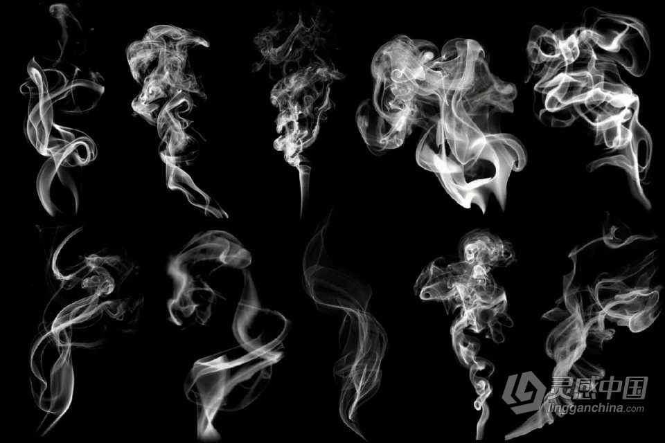 Procreate笔刷-火焰燃烧火花火苗烟雾插画设计Procreate笔刷 Fire and Flame Procreate Brushes  灵感中国网 www.lingganchina.com