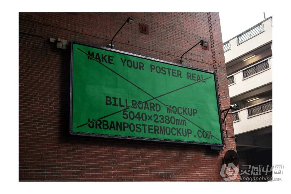 PS样机-20款城市街头户外广告牌品牌商业宣传展示海报样机 Billboard Mockup VOL.3  灵感中国网 www.lingganchina.com