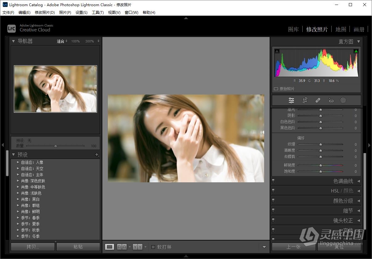 Adobe Lightroom Classic 2024 v13.0.0.15（23年10月版）Lr 2024 Win本版下载  灵感中国网 www.lingganchina.com