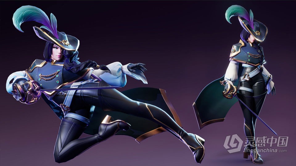 Zbrush高级游戏角色设计完整制作流程视频教程  灵感中国网 www.lingganchina.com
