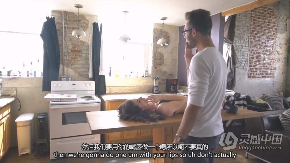 Michael Sasser-循序渐进的私房人像视频拍摄剪辑教程 中英字幕  灵感中国网 www.lingganchina.com