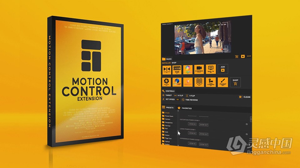 【AE脚本】Motion Control v1.27 AE脚本与相关扩展资源素材预设包下载  灵感中国社区 www.lingganchina.com